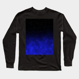 Dark Blue Galaxy Long Sleeve T-Shirt